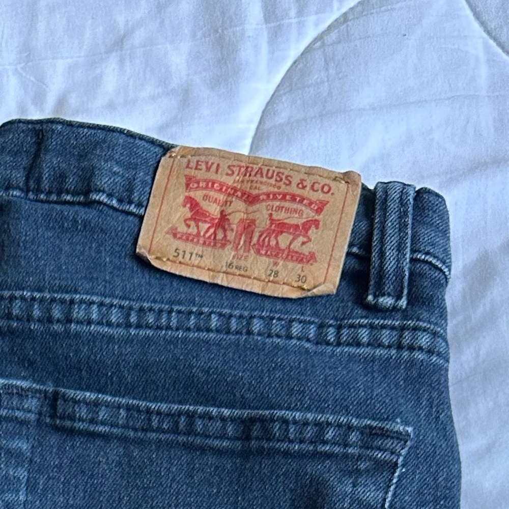 Levi's 511 Slim Womens Size 16R 28 X 30 - Picture 6 of 6
